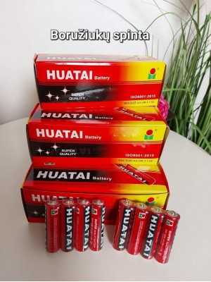 Elementai HUATAI battery super quality AA dydžio 1,5v.