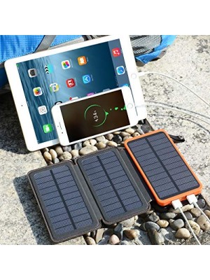 Nešiojama – sulankstoma saulės baterija Powerbank